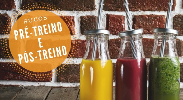 Aprenda 2 receitas deliciosas de Suco Pré Treino e Suco Pós Treino